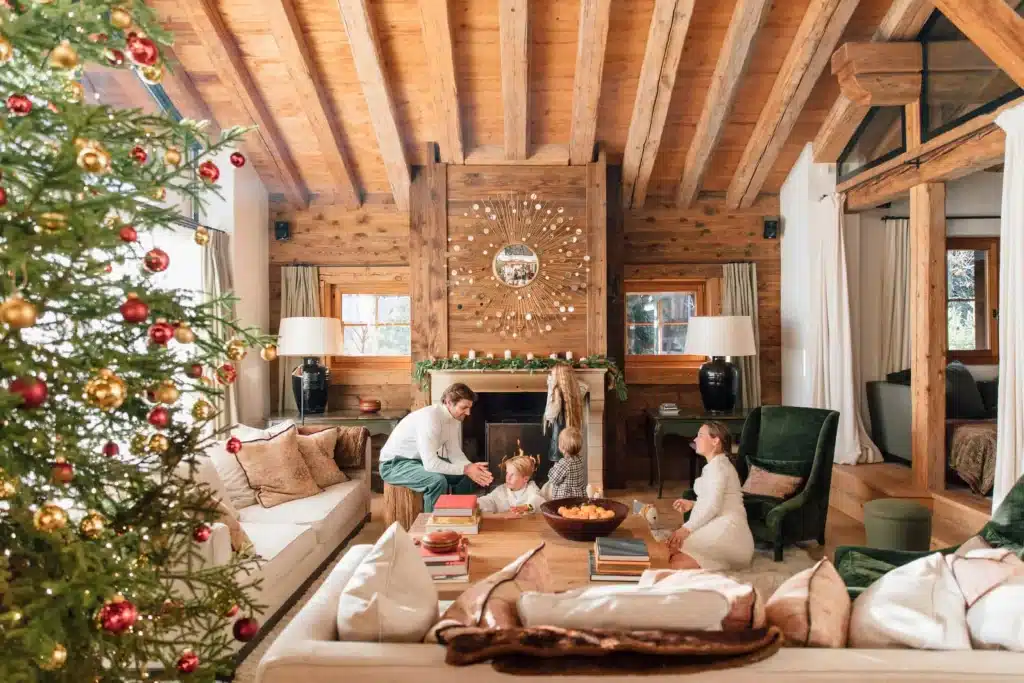 christmas ski